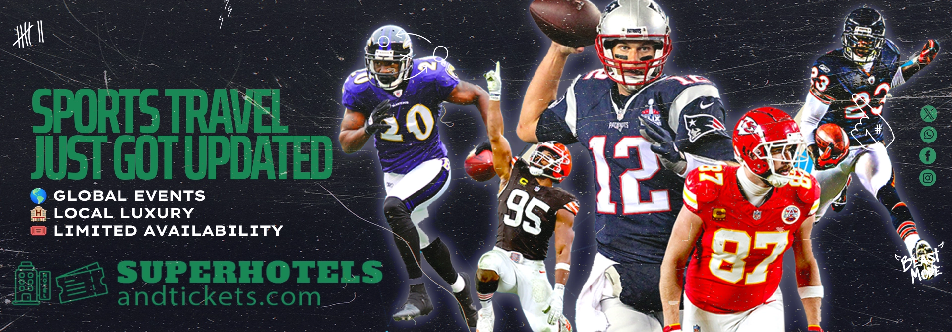 Secure top-rated hotels for Super Bowl and Olympic Games